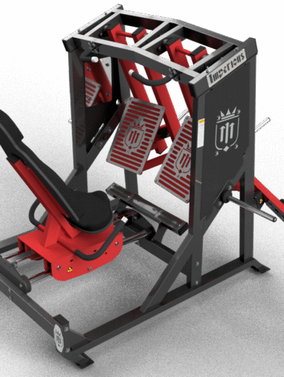 RENDER 1 - LEG PRESS HORIZONTAL ART. UNI. - IMPERADOR (C54-IMP240)
