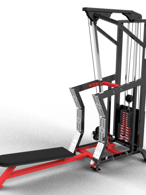 RENDER 1 - PUXADA BAIXA REGULÁVEL (C8-DEF125) ATAK 2