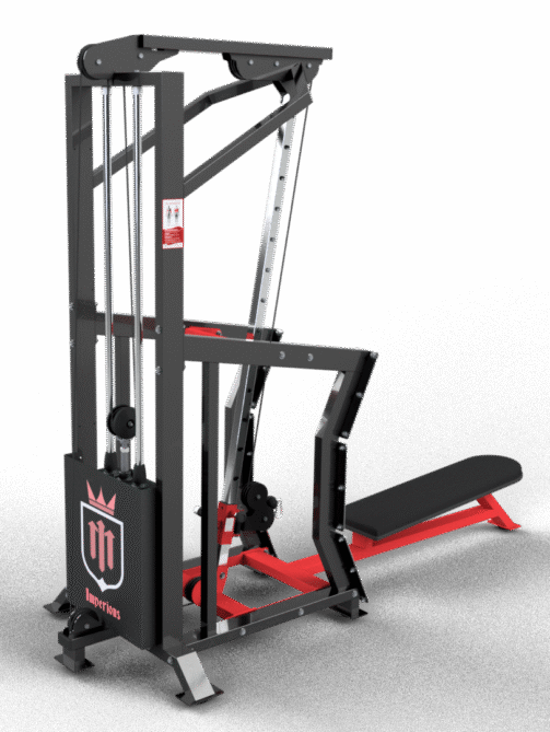 RENDER 2 - PUXADA BAIXA REGULÁVEL (C8-DEF125) ATAK 2