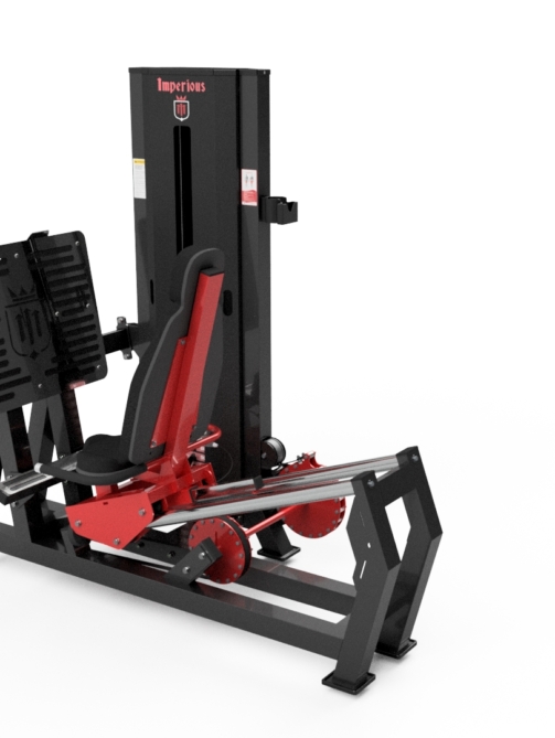 LEG PRESS HORIONTAL - LINHA NOVA 2
